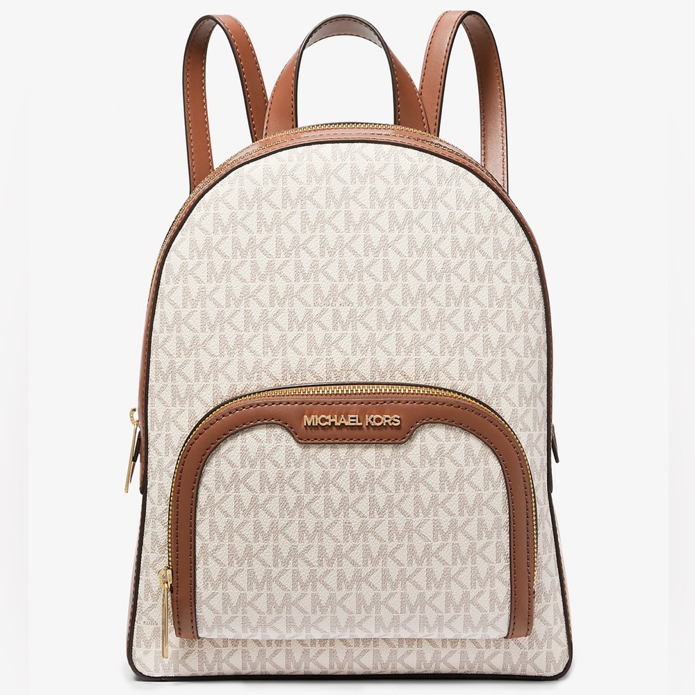 MICHAEL KORS Jaycee Medium Logo Backpack - Picture 2 of 9